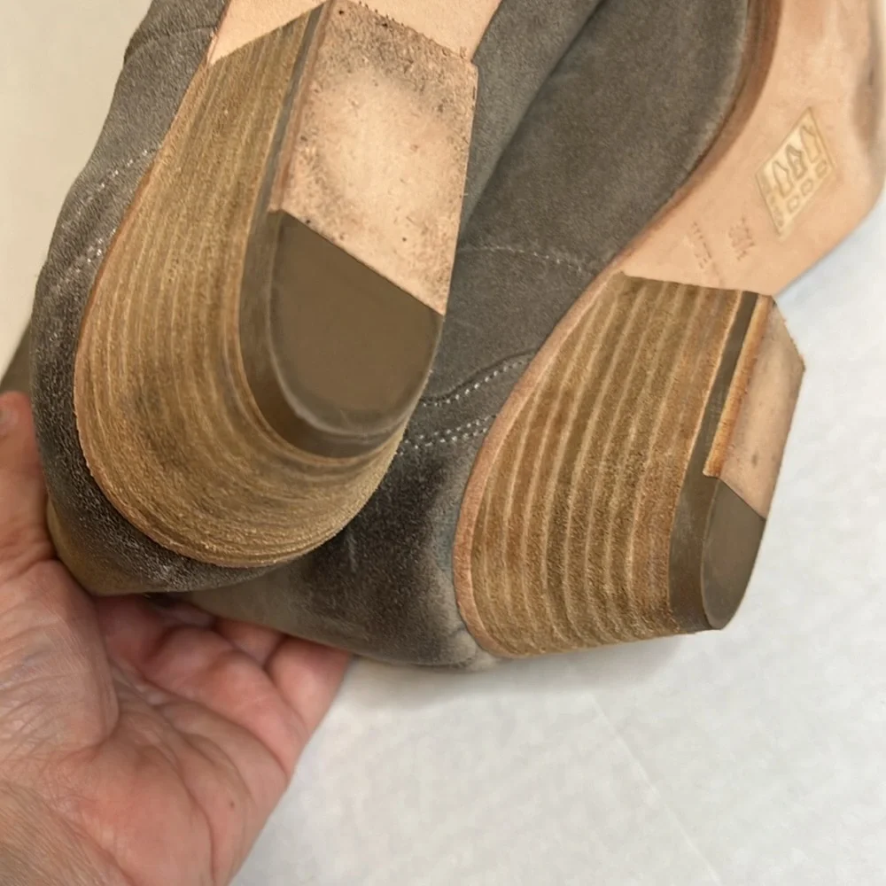 FREE PEOPLE NEW FRONTIER WESTERN BOOTS DISTRESSED - Picture 14 of 16